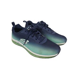 Womens 8.5 US Sketchers Shoes Ombre‎ Blue Comfy Sneakers Memory Foam Sketch-Air